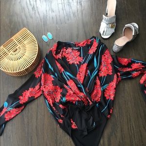 On trend Zara bodysuit